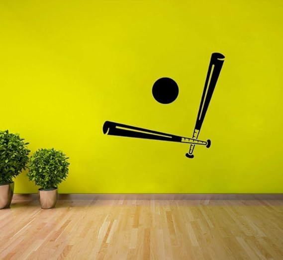 Pegatinas Calcomanías Papel pintado 50Cm * 43.3Cm Moda Béisbol Deporte