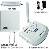 SolidRF Dual Bands 60dB 850MHz&amp;1900MHz Cell Phone Signal Booster