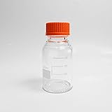 PEKYBIO Glass Media Bottle 250ml Round Storage