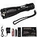 MIZOO Flashlight LED Torch Classic Ultra Bright Zoomable, Waterproof and Rechargeable Flashlight Set