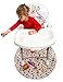 Kenley Baby Splat Mat for Under High Chair - Waterproof Washable Feeding Highchair Food Splash Spill Mats - Large Floor Table Protector Cover - Happy Dino