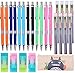 25 Pieces Mechanical Pencil Set,12 Pieces 0.5 mm and 0.7 mm Mechanical Pencils,8 Replaceable Tubes Lead With 4 Pack Erasers For School and Office