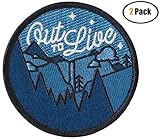 Triumph Motorcycle -Embroidered Iron-On Biker Patch