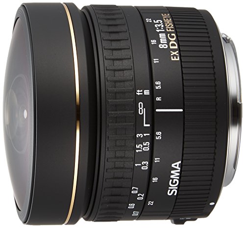 Sigma 8mm f/3.5 EX DG Circular Fisheye Lens for Canon SLR Cameras