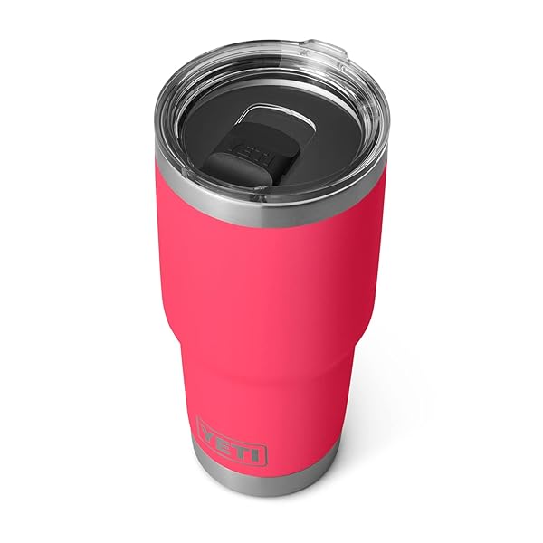 YETI RAMBLER 30 OZ TUMBLER RETIRED COLORS, STAINLESS STEEL, VACUUM INSULATED WITH MAGSLIDER LID, BIMINI PINK