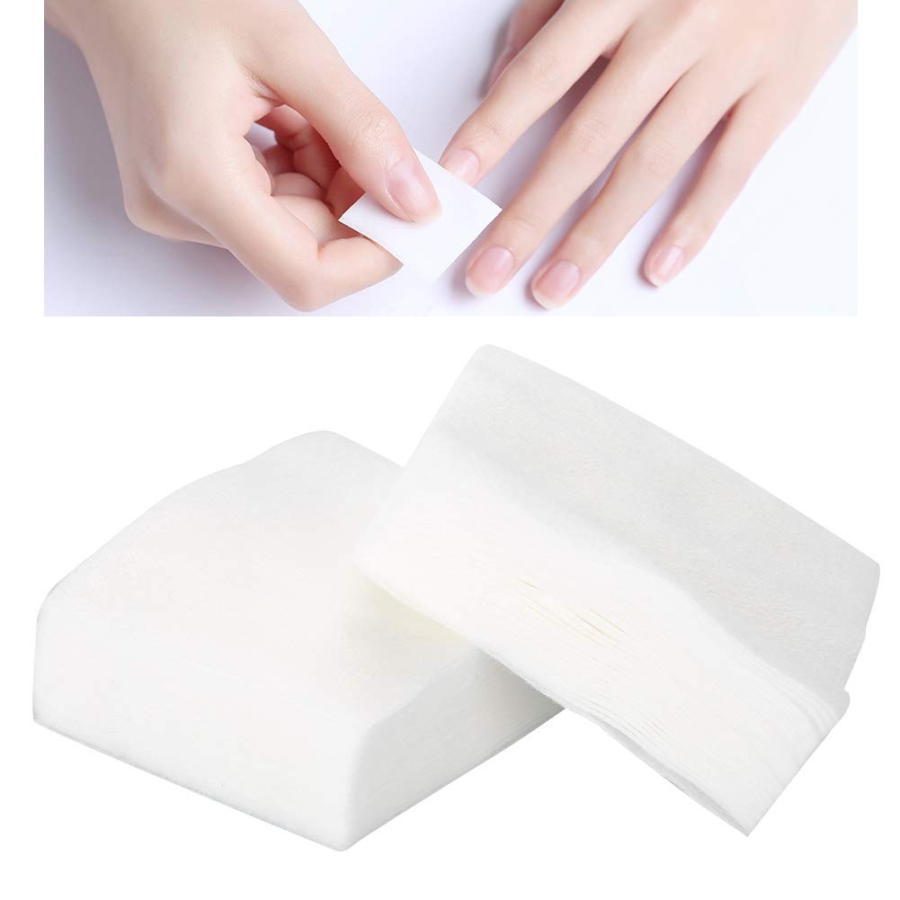 High-Quality Disposable Cotton Pads - Thin, Absorbent Pads for Deep Makeup Cleaning & Facial Makeup Removal, Perfect for Nail Care (1600pcs)