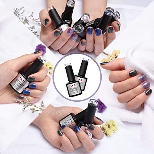 image for Gel Nail Polish Set 6 Colors ULG Non-Toxic Soak Off UV LED Nail Gel Va