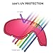 OutdoorMaster OTG Ski Goggles - Over Glasses Ski/Snowboard Goggles for Men, Women & Youth - 100% UV Protection (White Frame + VLT 46% Pink Lens)