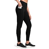 HeyNuts Pro Leggings with Pockets 25'', High Waisted 7/8 Workout Pants