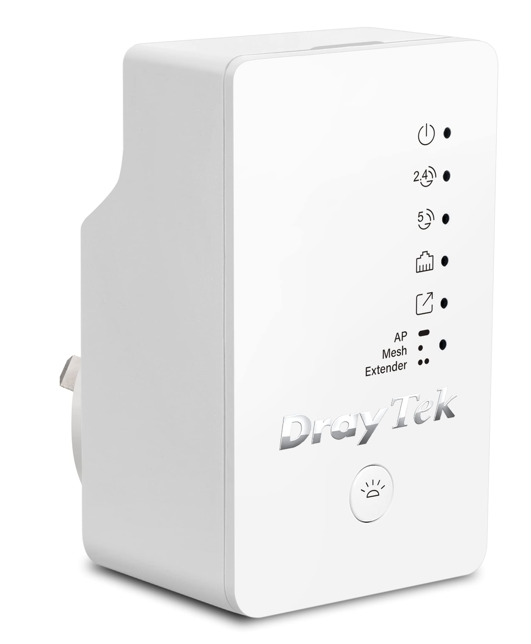 DrayTek Vigor Access Point 802-11ac Dual Band Wall Plug Portable AP/Repeater - The Easiest Range Extend Solution