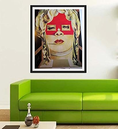 Tallenge Modern Masters Collection Face Of Mae West By Salvador