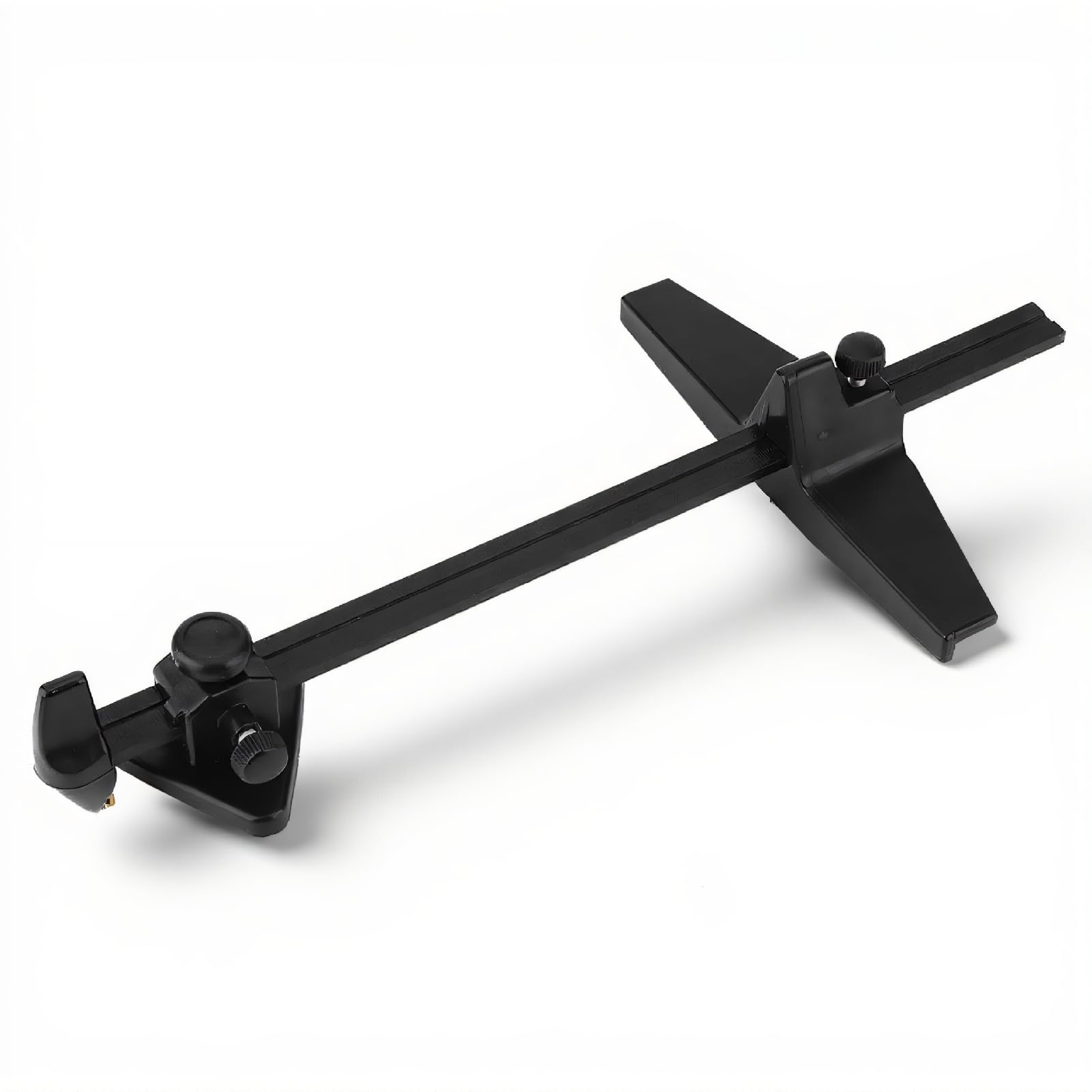 Glass Cutter, with 3 Carbide Wheels, Glass Cutters Tools, Hand Operated Tools, T Bar, Strip Cutter Glass, with Scale for Glass Strips Circles