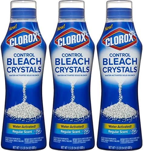 Clorox Control Bleach Crystals, Regular, 72 Ounces