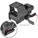 MidTen 1X22X32 Red Green Dot Sight 4 Reticles Reflex Sight with Quick Detach Mount 20mm Rail