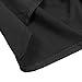 ANGVNS Women Sexy Deep V Neck Sleeveless Causal Cocktail Evening Party Summer Dress(Black,L)