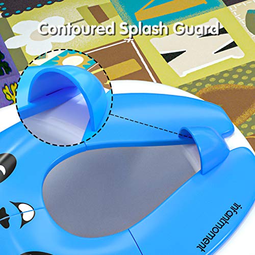 Portable Potty Seat for Toddler, Foldable Potty Training Toilet Seat