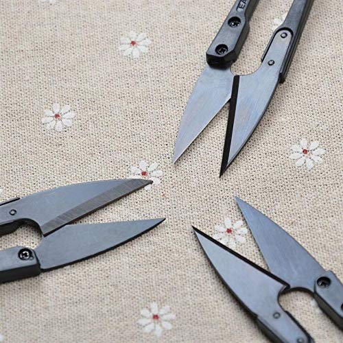Amornphan 5pcs Bonsai Pruning Scissors Trimming Shears Cutting Cloth Tool for Sewing Scissors Yarn Thread Cutter Mini Small Garderning Bud and Leaves Trimmer