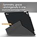 iPad Pro 9.7 Case, Apple iPad Pro 9.7 Folio Case, roocase Origami Slim Shell Folio Case Smart Cover with Auto Sleep/Wake Feature for Apple iPad PRO 9.7-inch (2016), Black - NOT compatible with iPad PRO 10.5 and 12.9, Black