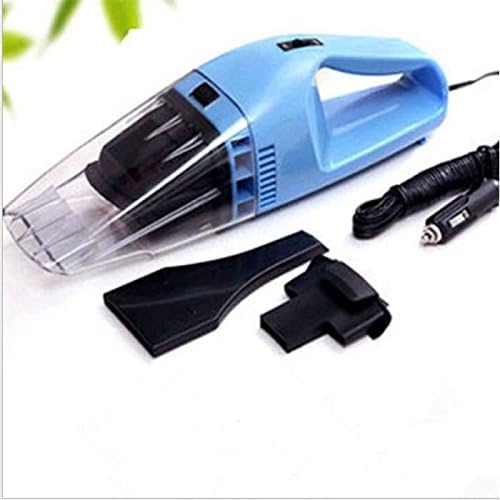 KELER Portable Mini Car Auto Recharge Wet Dry Handheld Car Cleaner (Blue)
