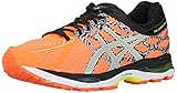 ASICS Men's Gel Cumulus 17 Lite Show Running Shoe, Hot Orange/Flash Yellow/Black, 11 M US