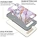 Moto Z Play Case, Moto Z Force Case,[Not Fit Z2 Play] Starshop Shock Proof Dual Layers Rugged Armor Phone Cover [Premium Screen Protector Included] For Motorola Moto Z Play/Moto Z Force-Marble Pattern