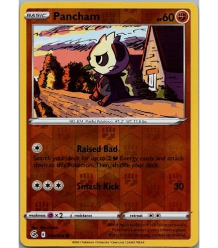 Amazon.com: Pokemon - Pancham (86/162)