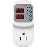 TOSVA-16 Automatic Voltage Current Protector Socket AC 110V 220V Adjustable 16A Power Surge Protector Circuit Breaker