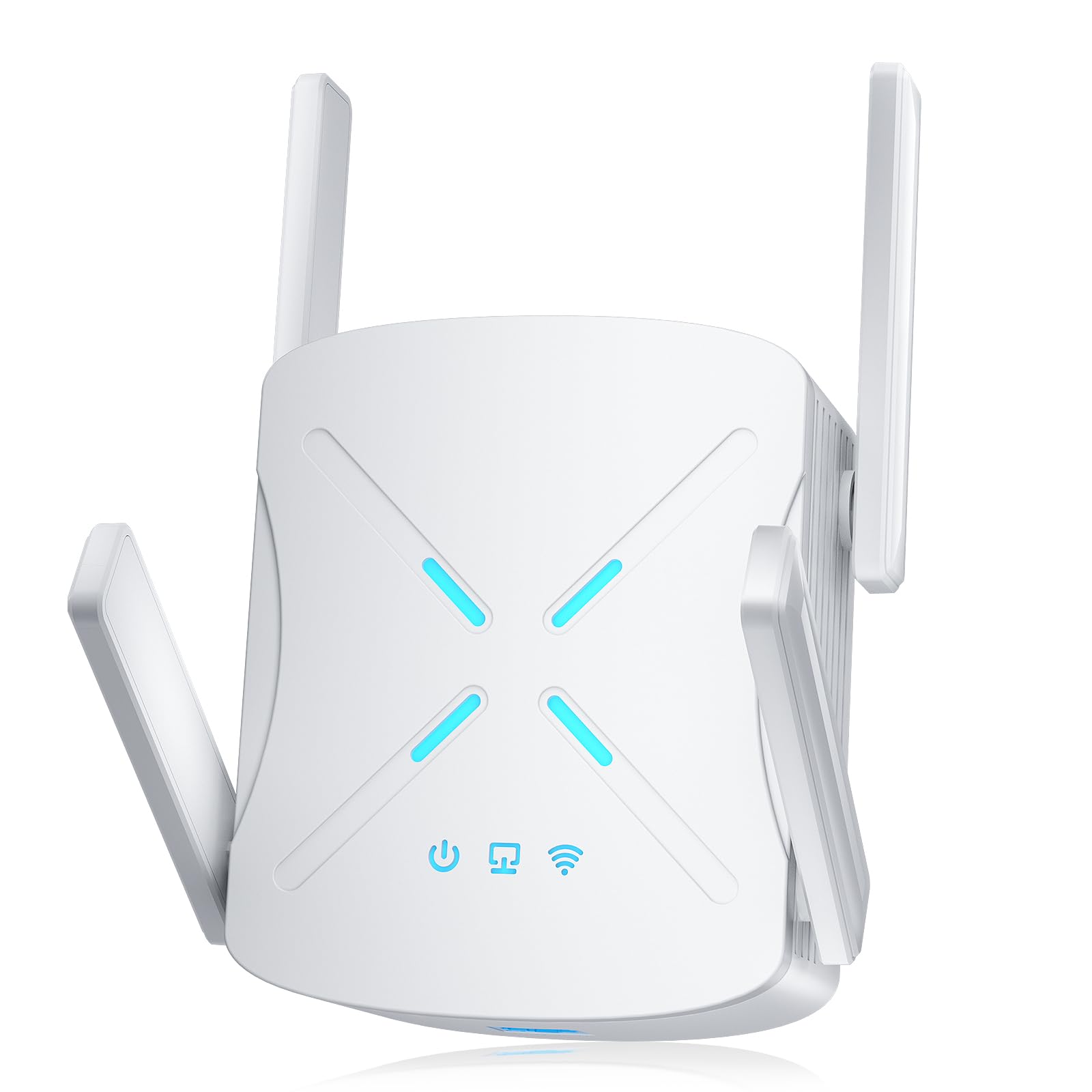 Photo 1 of 2026 WiFi Extender Signal Booster, 10X Faster WiFi 6 Extender, 18899 sq.ft. Internet Repeater for Home, Dual-Band Network Extender, Wireless Router Signal Amplifier w/Gigabit Ethernet Port, Easy Setup