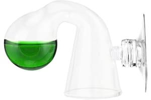 Senzeal CO2 Drop Checker Glass Aquarium Monitor CO2 Indicator for Planted Fish Tank
