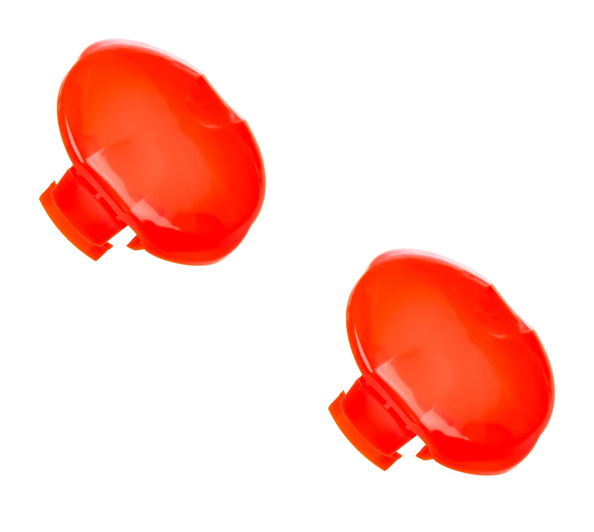 Invero Pack of 2 Replacement Trimmer Strimmer Spool Head Cover Cap - Compatible Flymo Part FLY060 for Mini Trim Auto Plus, Auto Plus XT, Auto ST, Auto XT
