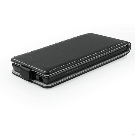 Handyhülle Flipcase Flip Cover Schale Etui schwarz für Huawei P9 Lite 2017 - Klapphülle, Handytasche Schutzhülle mit Integrie