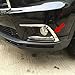 Generic Chrome Front Bumper Fog Light Lamp Cover Bezel Trim Fit For Toyota Highlander 2015 2016