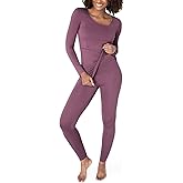 Kindred Bravely Jane Maternity Pajamas & Postpartum Lounge Sets for Women, Long Sleeve Nursing Pajamas (Burgundy Plum, Medium)
