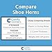 Comfy Clothiers - Perfect Metal Shoe Horn Long Handle (16.5