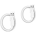Prasky USB C Cable Type-C Charger, 2-Pack 30cm/11.8inches Suitable for Juicers, Blender Cup