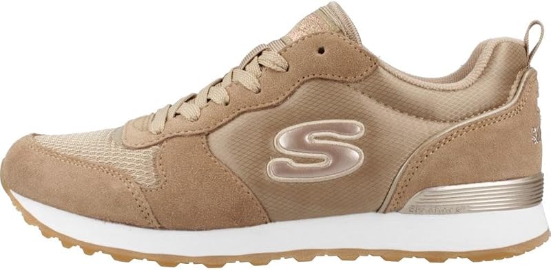 Skechers og 85 goldn gurl, tênis feminino, castanho, 39 eu