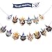 Cat Faces Birthday Banner Cat Birthday Garland Kitties Birthday Party Bunting Decoration for Cat Theme Party Baby Shower