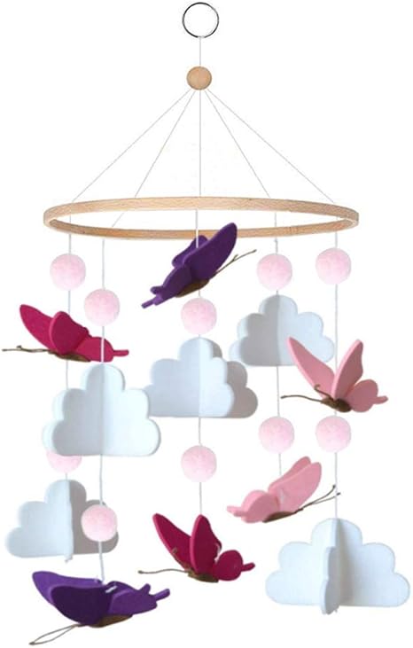 butterfly cot mobile