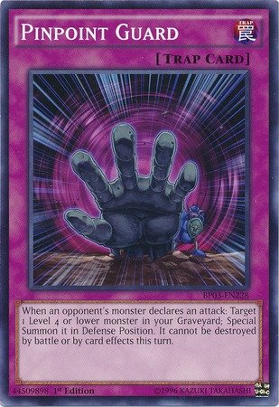 Yu-Gi-Oh! - Pinpoint Guard (BP03-EN228) - Battle Pack 3: Monster League - 1st Edition - Common