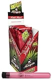 Kingpin Pure Hemp Flavored Wraps (Laid Back, 25 Packs/Full Box) with Rolling Paper Depot XL Kewltube
