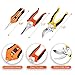 OneBom Pruning Shears 3PCS,Professional Sharp Bypass Garden Shears,Garden Clippers Scissors with Extra Glovethumb 1