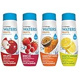 SodaStream Fruits Sparkling Drink Mix Variety Pack, 440ml 4-Pack