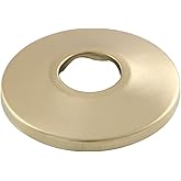 Kingston Brass FL487 Made To Match 1/2" IPS Brass Flange, Brushed Brass