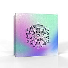 wall26 - Canvas Wall Art - Snowflake Theme...