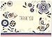 Indigo Birds Thank You Notes (Stationery, Note Cards, Boxed Cards)