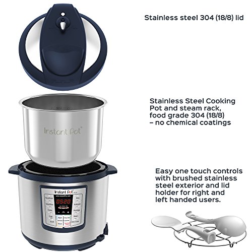 3 Instant+Pot+Lux+Blue+Programmable