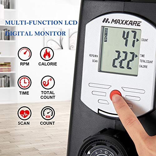 Magnetic-Rower-Rowing-Machine-with-16-Level-Adjustable-Resistance-and-LCD-Monitor-and-Bottle-Holder-for-Home-Use