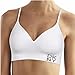 DKNY Ladies’ Seamless Wire Free Bralette 2-Pack (Large, Grey-White Stripes/Solid Blue)