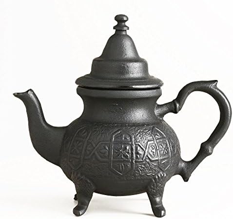Moroccan Cast Iron Infuser Teapot , 24 oz. c oz each