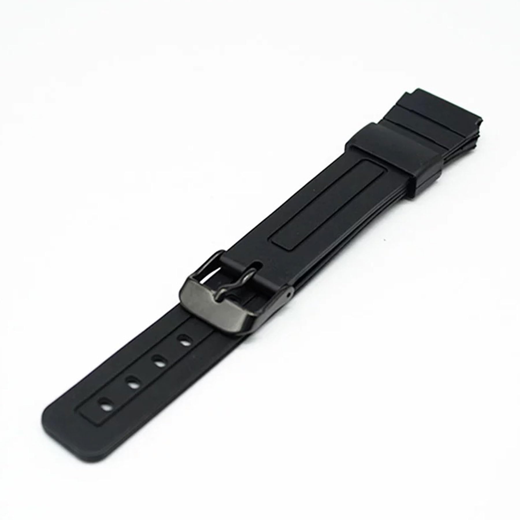 TPU Watch Strap Compatible with Casio F-91W/F-84/F-94/F-105/F-108/A-158/A-168 Men's and Women's 18mm Watchbands Replacement